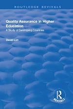 Quality Assurance in Higher Education