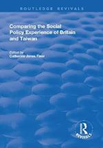 Comparing the Social Policy Experience of Britain and Taiwan
