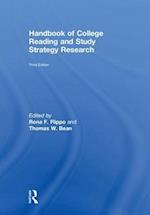 Handbook of College Reading and Study Strategy Research