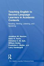 Teaching English to Second Language Learners in Academic Contexts