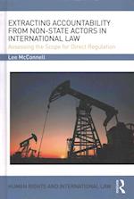 Extracting Accountability from Non-State Actors in International Law