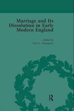 Marriage and Its Dissolution in Early Modern England, Volume 3
