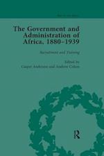 The Government and Administration of Africa, 1880–1939 Vol 1