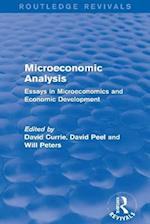 Microeconomic Analysis (Routledge Revivals)