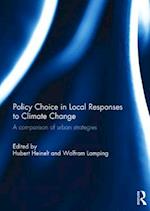 Policy Choice in Local Responses to Climate Change