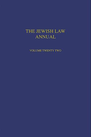 The Jewish Law Annual Volume 22