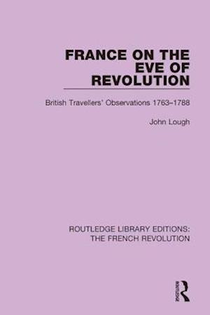 France on the Eve of Revolution