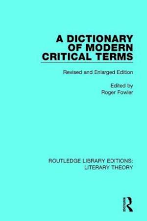 A Dictionary of Modern Critical Terms