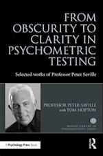 From Obscurity to Clarity in Psychometric Testing