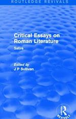 Critical Essays on Roman Literature
