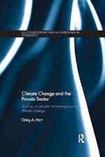 Climate Change and the Private Sector