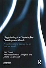 Negotiating the Sustainable Development Goals