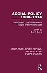 Social Policy 1830–1914