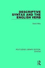 Descriptive Syntax and the English Verb