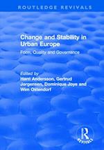 Change and Stability in Urban Europe