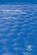 Poetics of Critique