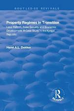 Property Regimes in Transition