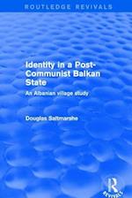 Identity in a Post-communist Balkan State