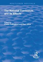The National Curriculum and its Effects