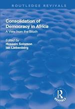 Consolidation of Democracy in Africa