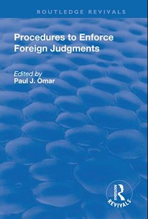 Procedures to Enforce Foreign Judgments