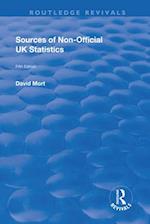 Sources of Non-official UK Statistics
