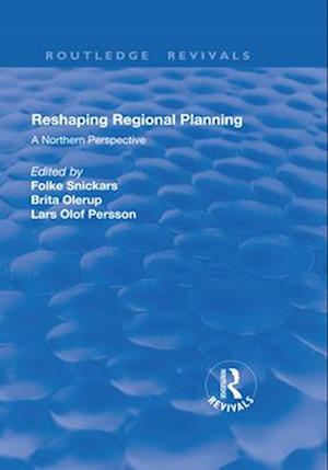 Reshaping Regional Planning