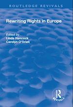 Rewriting Rights in Europe