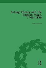 Acting Theory and the English Stage, 1700-1830 Volume 1
