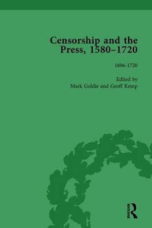 Censorship and the Press, 1580-1720, Volume 4
