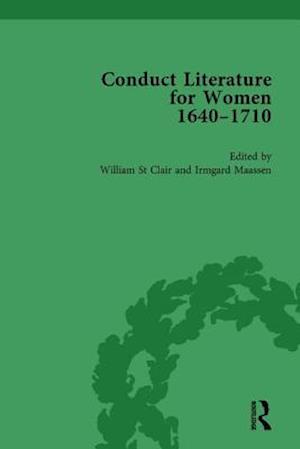Conduct Literature for Women, Part II, 1640-1710 vol 1