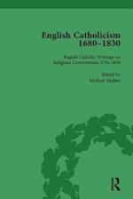 English Catholicism, 1680-1830, vol 5