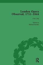 London Opera Observed 1711–1844, Volume II