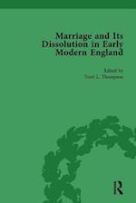 Marriage and Its Dissolution in Early Modern England, Volume 4