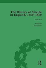 The History of Suicide in England, 1650–1850, Part I Vol 1