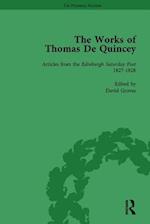 The Works of Thomas De Quincey, Part I Vol 5
