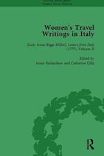 Women's Travel Writings in Italy, Part I Vol 2