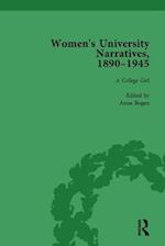 Women's University Narratives, 1890–1945, Part I Vol 3
