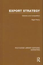 Export Strategy: Markets and Competition (RLE Marketing)