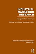 Industrial Marketing Research (RLE Marketing)
