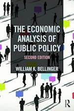 The Economic Analysis of Public Policy