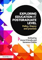 Exploring Education at Postgraduate Level