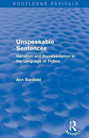 Unspeakable Sentences (Routledge Revivals)