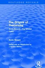 The Origins of Theosophy (Routledge Revivals)