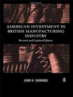 American Investment in British Manufacturing Industry