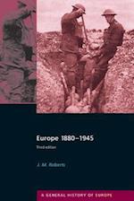 Europe 1880-1945