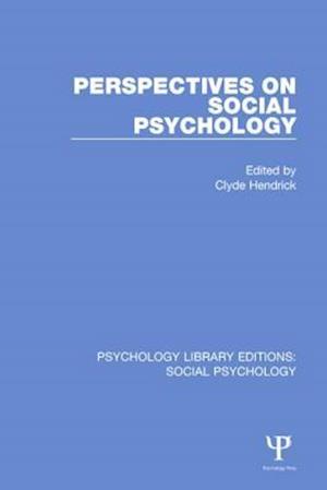 Perspectives on Social Psychology