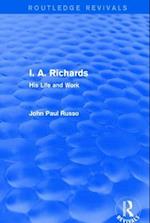 I. A. Richards (Routledge Revivals)