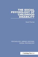 The Social Psychology of Childhood Disability