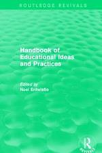 Handbook of Educational Ideas and Practices (Routledge Revivals)